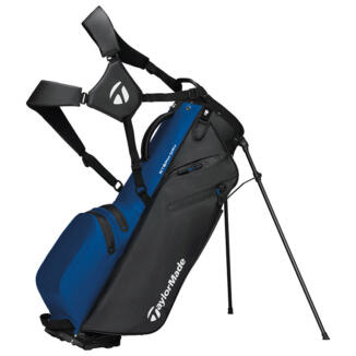 TaylorMade Storm Dry Waterproof Golf Stand Bag Black/Blue M2395901
