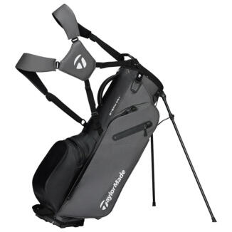 TaylorMade Storm Dry Waterproof Golf Stand Bag Grey/Black M2395801