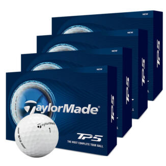 TaylorMade TP5 Golf Balls (4 For 3) White