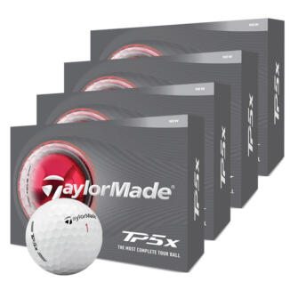 TaylorMade TP5x Golf Balls (4 For 3) White