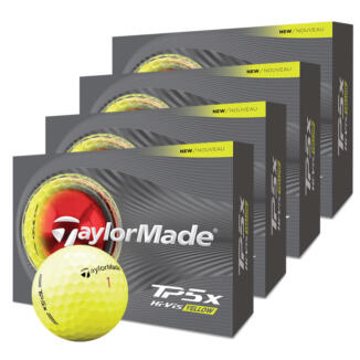 TaylorMade TP5x Golf Balls (4 For 3) Yellow (Pre Order)