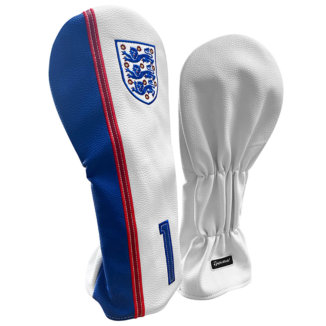 TaylorMade England Caddi 2.0 Driver Headcover White/Red/Blue N77744