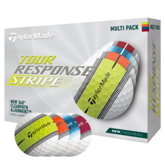 TaylorMade Tour Response Stripe Golf Balls Multi