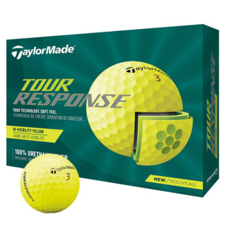 TaylorMade Tour Response Golf Balls Yellow