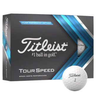 Titleist Tour Speed Golf Balls White