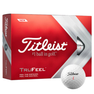 Titleist 2023 TruFeel Golf Balls White