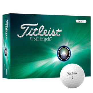 Titleist AVX Personalised Text Golf Balls White