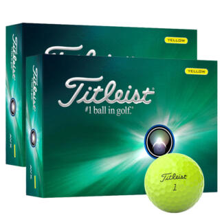 Titleist AVX Golf Balls (Double Dozen) Yellow