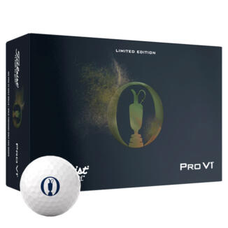 Titleist Pro V1 The Open Golf Balls White