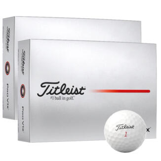 Titleist Pro V1x Golf Balls (Double Dozen) White