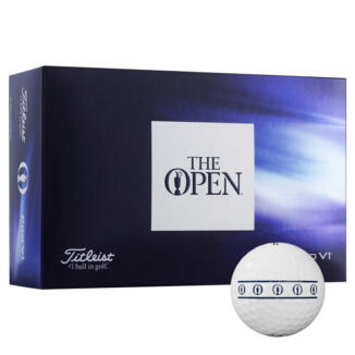 Titleist Pro V1 The Open Golf Balls White