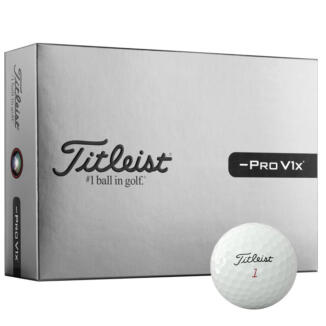Titleist Pro V1x Left Dash Golf Balls White