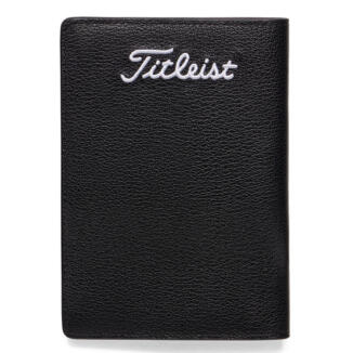 Titleist Leather Scorecard Holder Black/White TA26SH-01