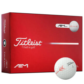 Titleist TruFeel AIM 360 Golf Balls White