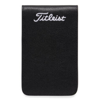 Titleist Leather Yardage Book Black/White TA26YB-01