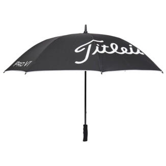 Titleist Lightweight UV Golf Umbrella Black/White TA23TLUVU-01