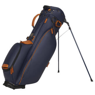 Titleist Nautical Links LINKSLEGEND Classic Members Golf Stand Bag Navy/Palomino/Antique-Brass TB26CC2NL-422