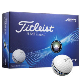 Titleist Tour Soft AIM 360 Golf Balls White