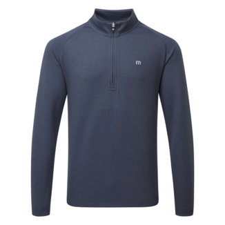 TravisMathew Upgraded 1/2 Zip Golf Sweater Navy 1MQY351-4NVY