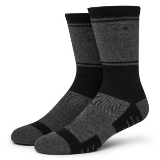 TravisMathew Baja 2.0 Crew Golf Socks Black 1MAA320-0BLK