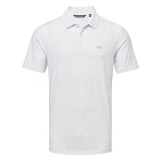 TravisMathew Free Passage Golf Polo Shirt White A40117-1WHT