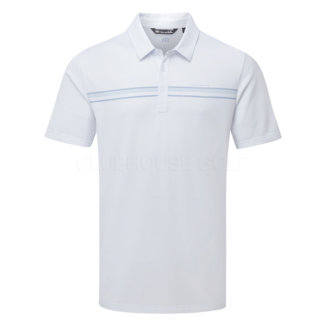 TravisMathew Dolphin Cruise Golf Polo Shirt White 1MAA051-1WHT