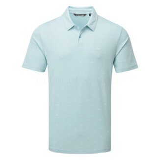 TravisMathew Final State Golf Polo Shirt Dream Blue 1MAA034-4DRE