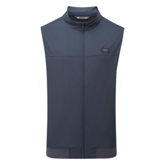 TravisMathew Wanderlust Full Zip Golf Vest Mood Indigo 1MAA185-4MIN