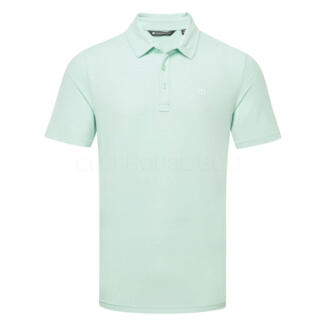TravisMathew The Heater Golf Polo Shirt Eggshell Blue 1MW395-C0443