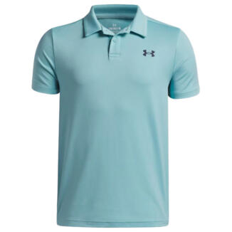 Under Armour Junior Matchplay Golf Polo Shirt Blue Haze/Midnight Navy 6009816-425