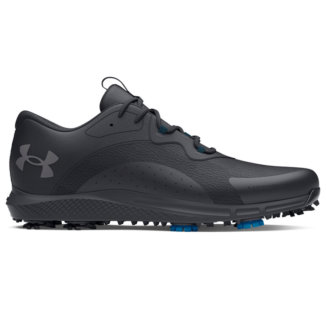 Under Armour Charged Draw 2 Golf Shoes Black/Black/Titan Grey 3026401-003