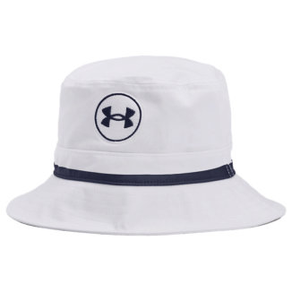 Under Armour Driver Golf Bucket Hat White/Midnight Navy 1383483-100