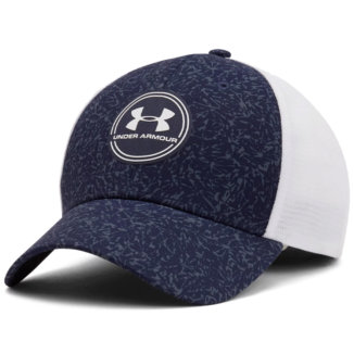 Under Armour Iso-Chill Driver Mesh Golf Cap Midnight Navy/White 1369805-411