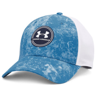 Under Armour Iso-Chill Driver Mesh Golf Cap Photon Blue/White 1369805-406