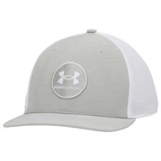 Under Armour Iso-Chill Driver Low Golf Cap Titanium/White 1389887-069