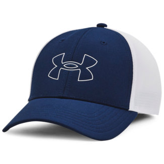 Under Armour Iso-Chill Driver Mesh Golf Cap Academy/White 1369805-408