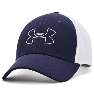 Under Armour Iso-Chill Driver Mesh Golf Cap Midnight Navy/White 1369805-410