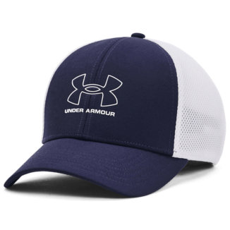 Under Armour Iso-Chill Driver Mesh Golf Cap Navy/White 1369804-410