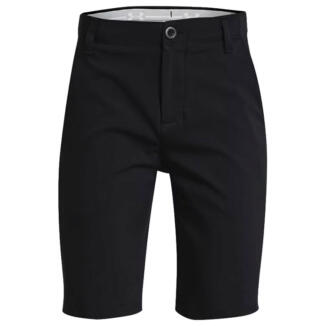 Under Armour Junior Matchplay Golf Shorts Black/Mod Grey 1361773-001