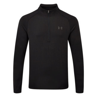 Under Armour Tech 2.0 1/2 Zip Golf Sweater Black/Charcoal 1328495-001