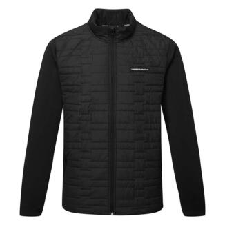 Under Armour Drive Pro Insulated Golf Wind Jacket Black/Metallic Silver 1385829-001