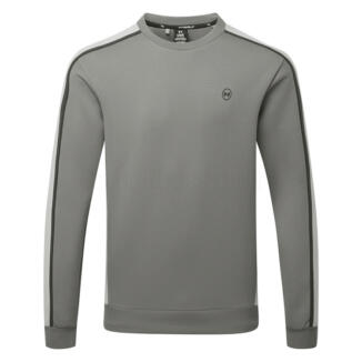 Under Armour Drive Crewneck Golf Sweater Clay Green/Titanium/Anthracite 6013938-709