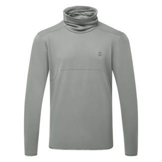 Under Armour Drive Funnel Neck Golf Sweater Clay Green/Titanium 6013966-709