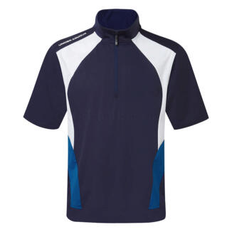 Under Armour Drive 1/2 Zip SS Golf Wind Top Midnight Navy/Varsity Blue/White 6011399-410