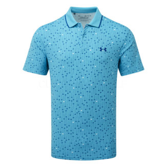 Under Armour Iso-Chill Edge Golf Polo Shirt Glacier Blue/Blue Mirage 1377365-433