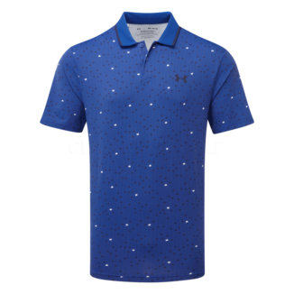 Under Armour Iso-Chill Edge Golf Polo Shirt Blue Mirage/Midnight Navy 1377365-471