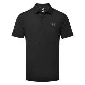 Under Armour T2G Golf Polo Shirt Black/Pitch Grey 1383714-001