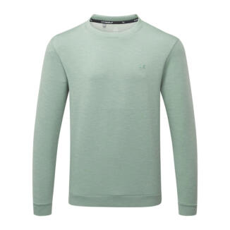 Under Armour Drive Crewneck Golf Sweater Silica Green/Hydro Green 1387122-348