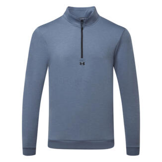 Under Armour Drive 1/4 Zip Golf Sweater Downpour Grey/Gravel/Black 1387124-044