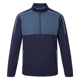 Under Armour Drive 1/2 Zip Golf Wind Top Midnight Navy/Downpour Grey 1389859-410
